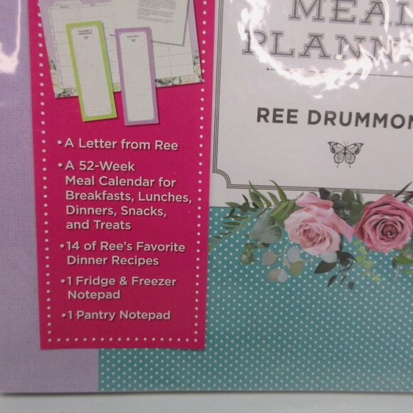 Pioneer Woman Meal Planner 52 Week 14 Recipes Pantry & Fridge & Freezer Notepad - Picture 4 of 10